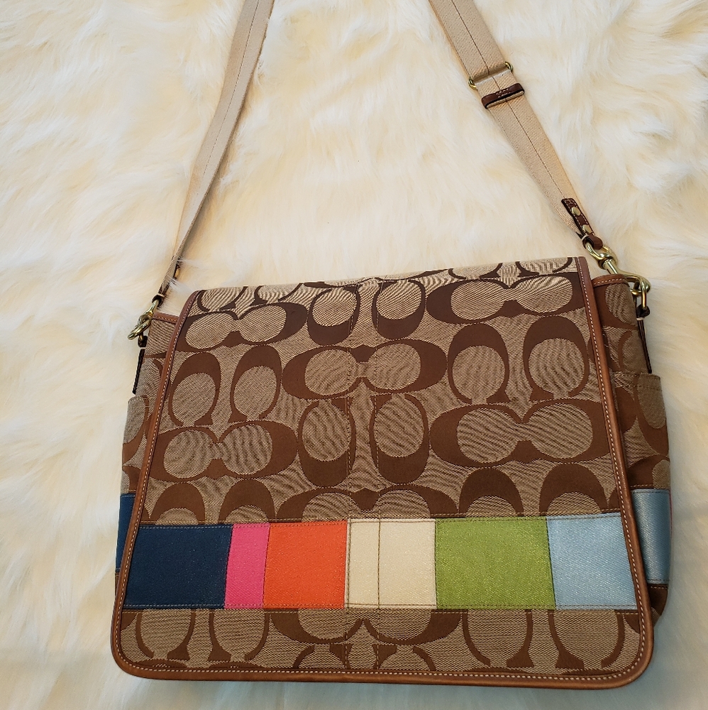 Coach Multi-Functional Signature Bag - image 1